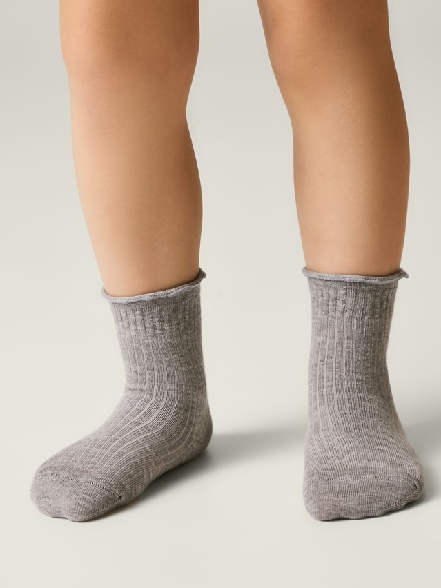 Children's socks CONTE-KIDS TIP-TOP, s.16-18, 1019 grey - 3