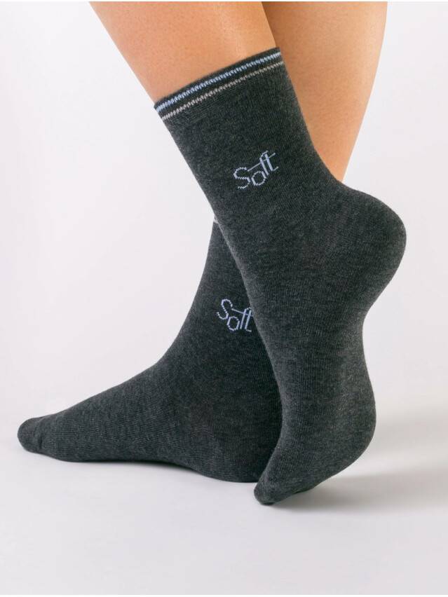 Women's socks CONTE ELEGANT COMFORT, s.23, 021 dark grey - 1