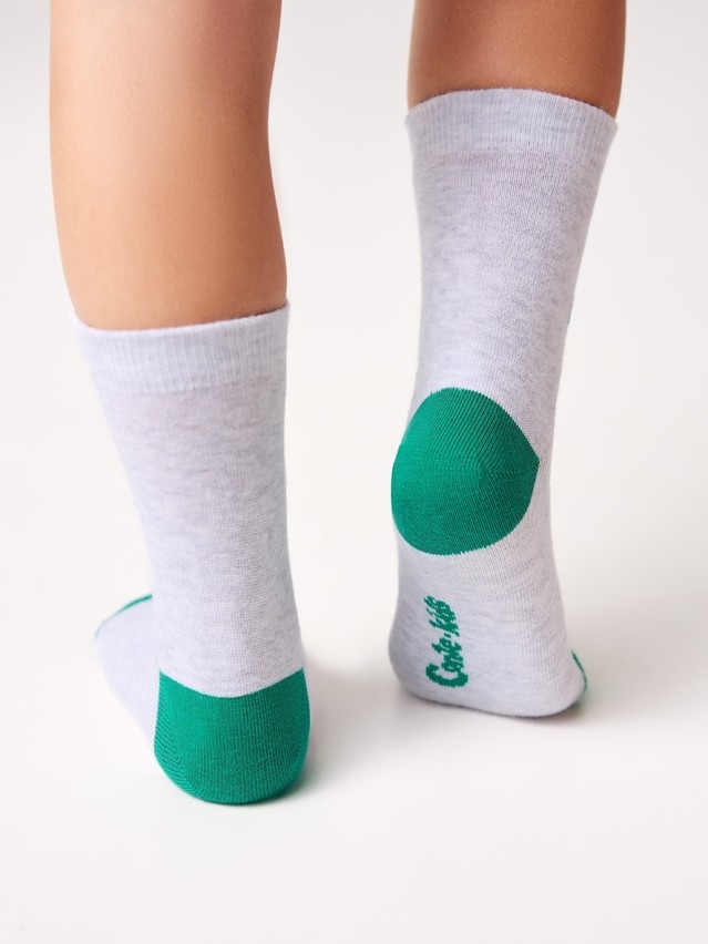 Children's socks CONTE-KIDS NEW YEAR, s.13-14, 175 light grey - 3