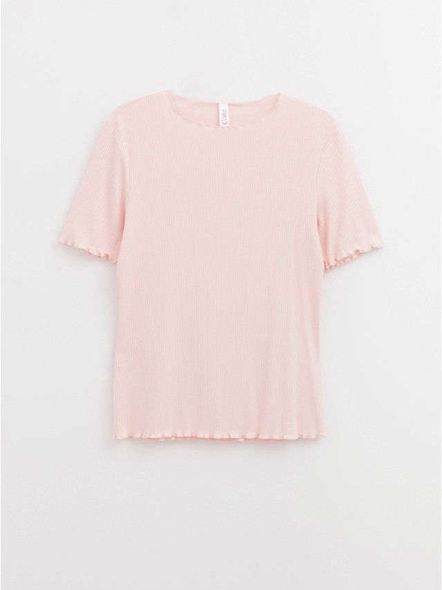 Women's polo neck shirt CONTE ELEGANT LD 1166, s.170-100, light pink - 1