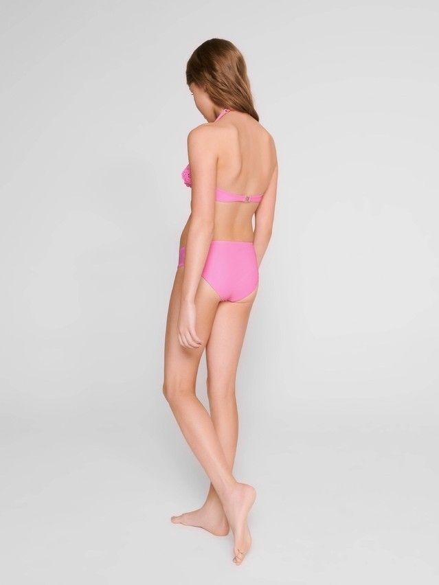 Swimming costume for girls CONTE ELEGANT LACE GIRL, s.122,128-60, pink - 3