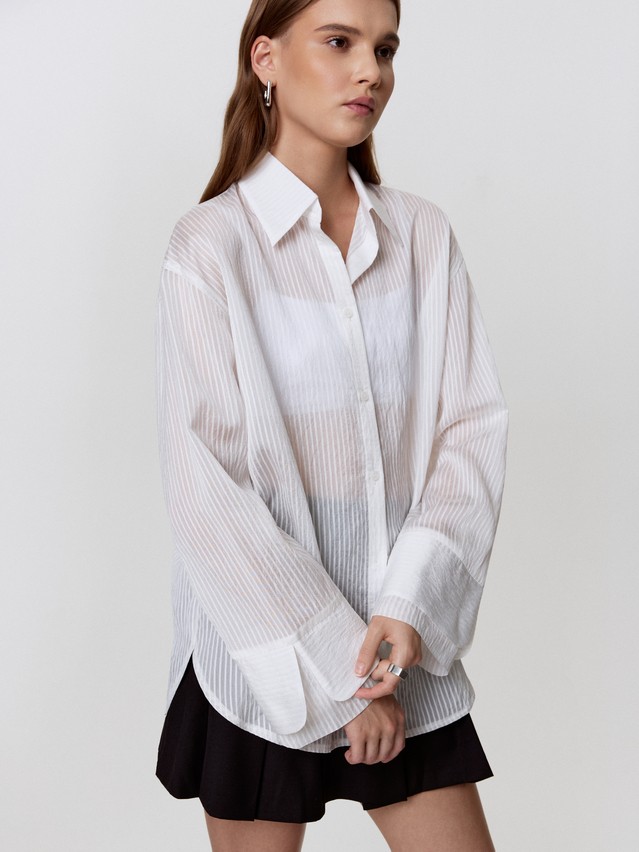 Women's shirt CONTE LRU 3434, s.170-84-90, white - 2