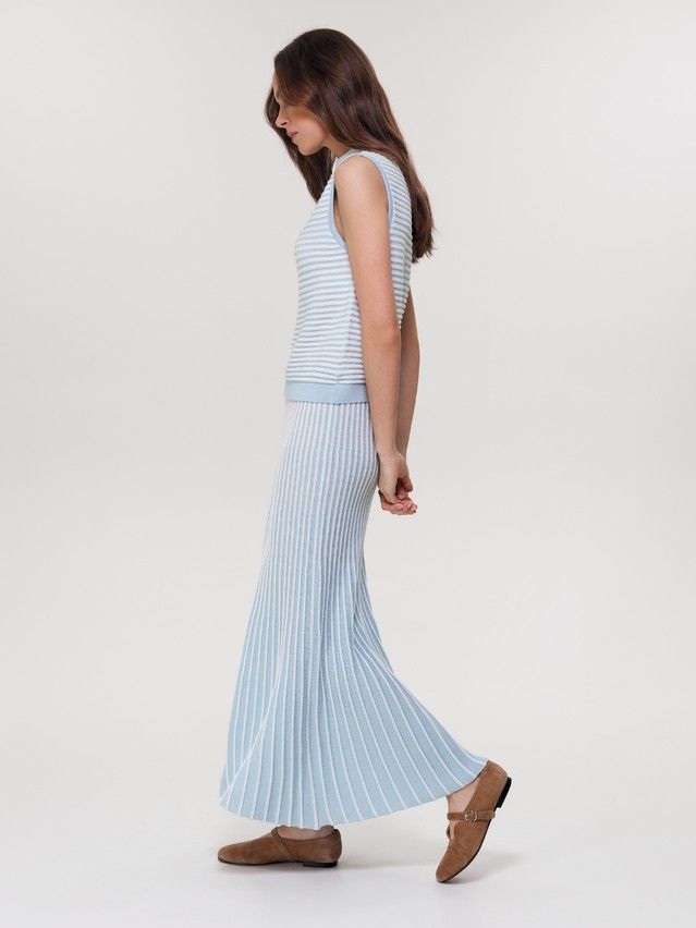 Women's skirt CONTE ELEGANT LDK2564, s.170-90, blue - 1