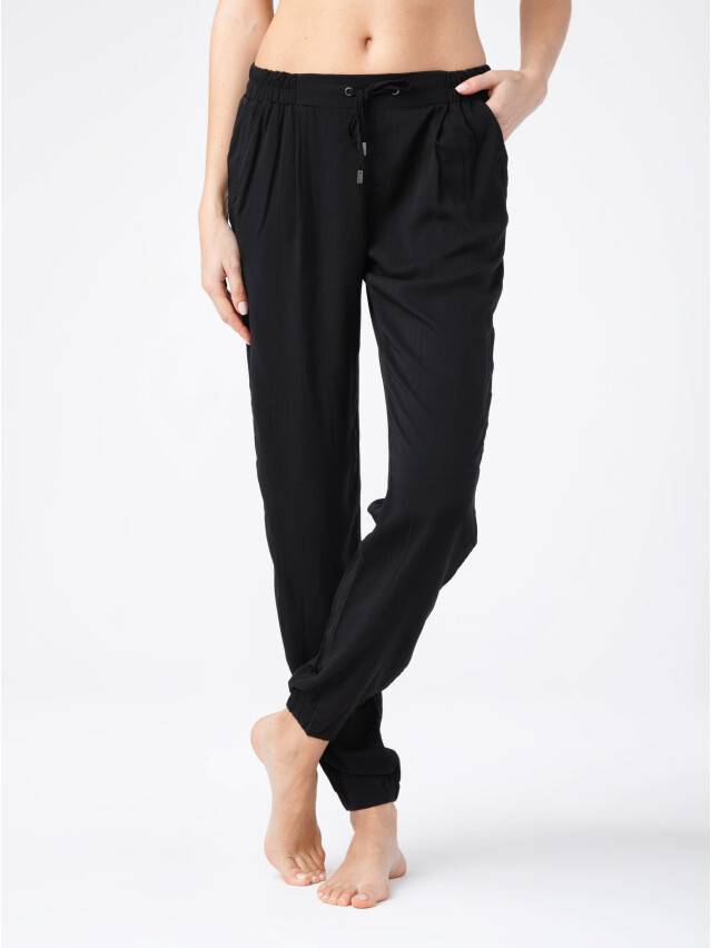 Women's trousers CONTE ELEGANT FORLI, s.164-64-92, black - 1
