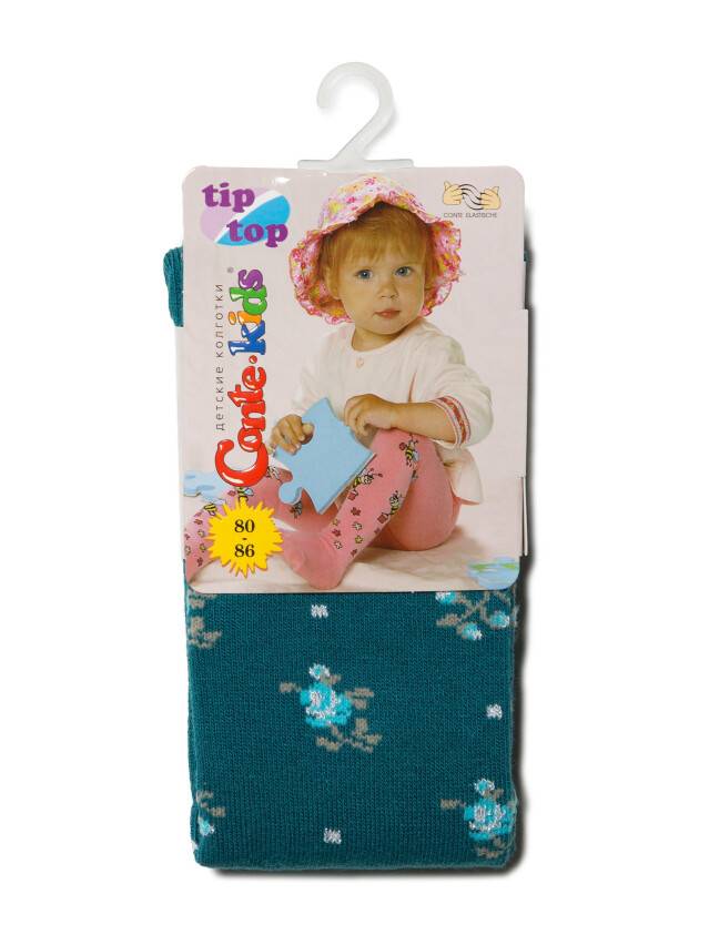 Children's tights CONTE-KIDS TIP-TOP, s.80-86 (14),258 dark turquoise - 2