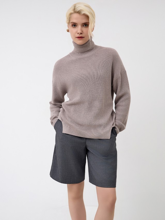 Women's pullover CONTE ELEGANT LDK24108, s.170-84, cappuccino melange - 2