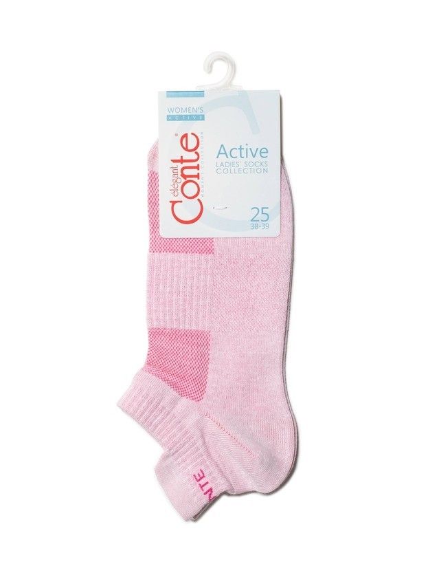 Women's socks CONTE ELEGANT ACTIVE, s.23, 205 light pink - 3