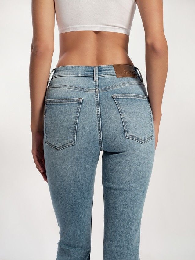 Denim trousers CONTE ELEGANT CON-720, s.170-102, light blue - 5