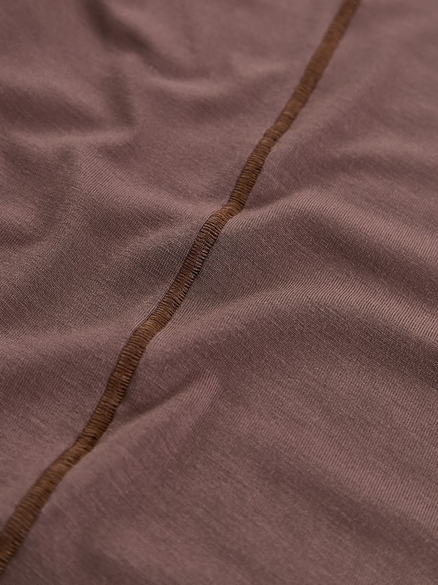 Women's polo neck shirt CONTE LD 3506, s.170-84, chocolate - 8