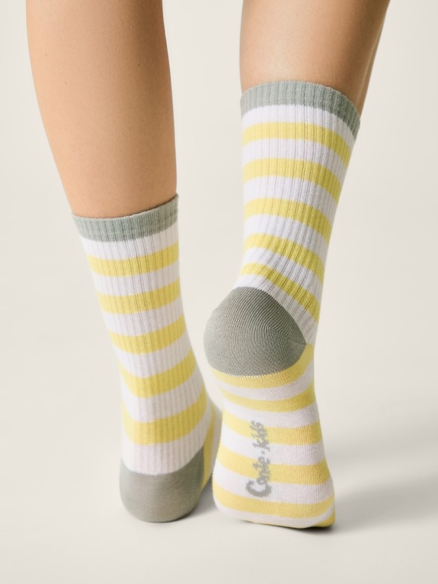 Children's socks CONTE-KIDS ACTIVE, s.16, 1018 yellow - 3