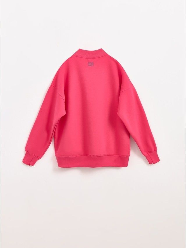 Women's polo neck shirt CONTE ELEGANT LD 2833, s.170-100, pink flash - 8