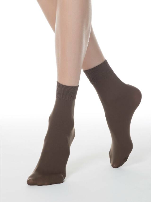 Women's socks CONTE ELEGANT MICROFIBRA 50 (1 pair),s.23-25, shade - 1