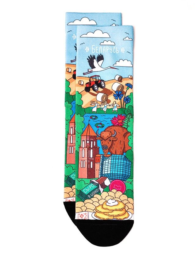 Women's socks CONTE ELEGANT CLASSIC, s.23-25, 1204 multicolor - 1
