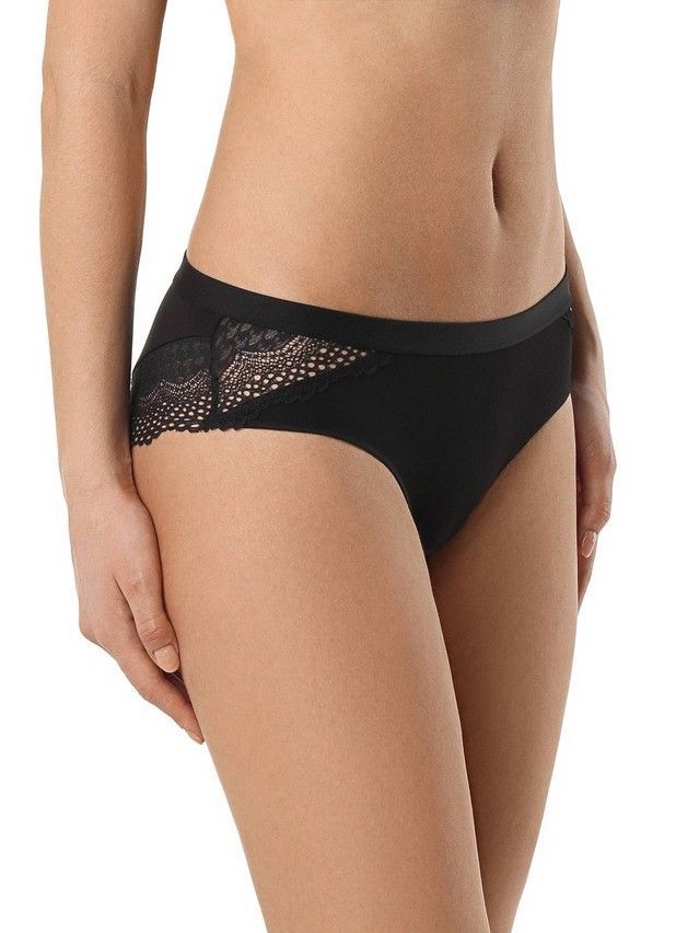 Panties for women MODERNISTA LHP 994 (packed on mini-hanger),s.90, black - 1