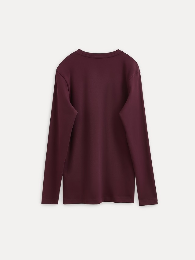 Men's polo neck shirt DIWARI BASIC MEN MD 4032, s.176,182-92, dark bordo - 4