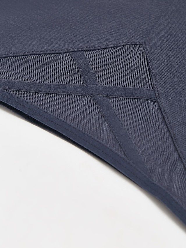 Women's panties CONTE ELEGANT CRISS CROSS LBR 2997, s.90, graphite - 5