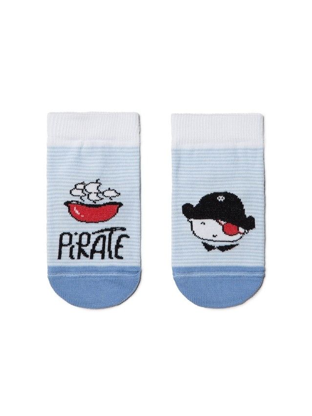 Children's socks CONTE-KIDS CHEERFUL LEGS, s.18-20, 335 light blue - 1