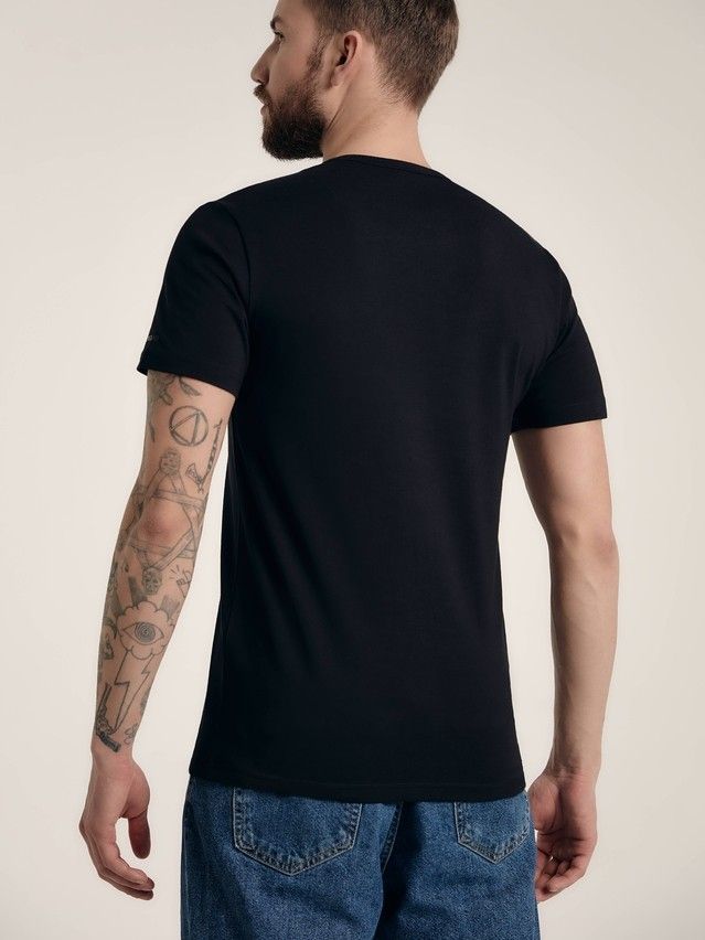 Men's sweatshirt DiWaRi BASIC MF 309-10, s.170,176-100, black - 2
