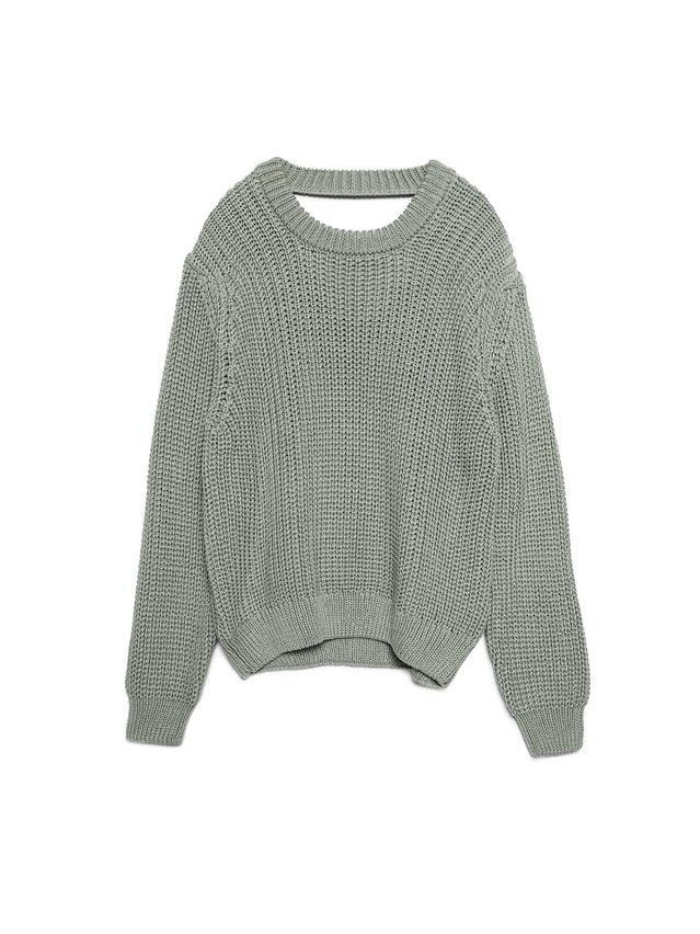 Women's polo neck shirt CONTE ELEGANT LDK110, s.170-84, moss - 4