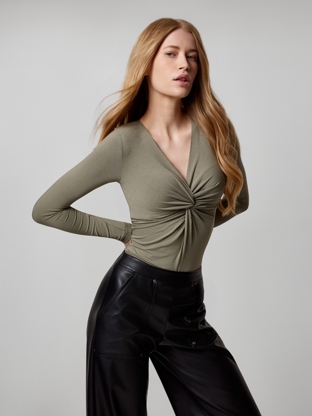 Women's jumpsuit CONTE LBD 3318, s.170-84-90, khaki - 1