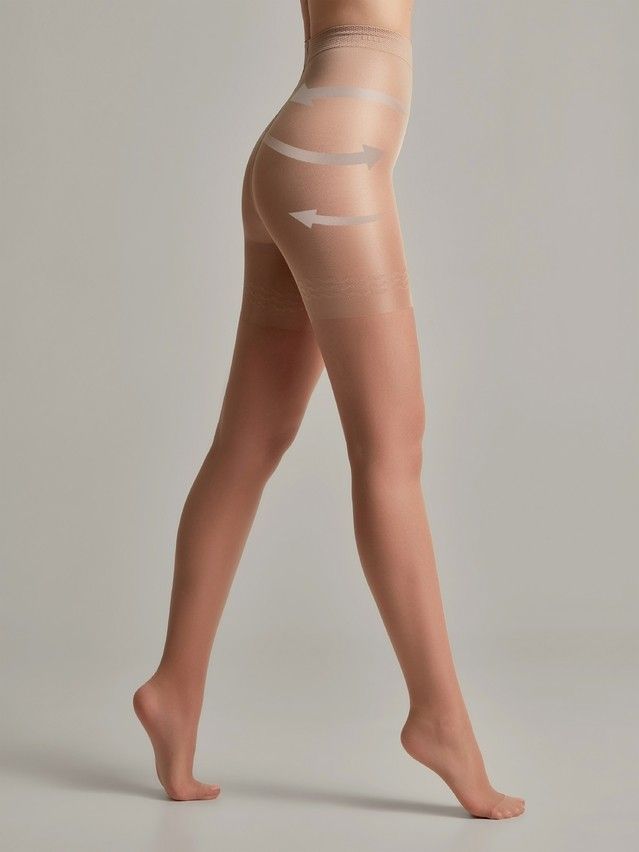 Women's tights CONTE ELEGANT CONTROL 20, s.2, natural - 3