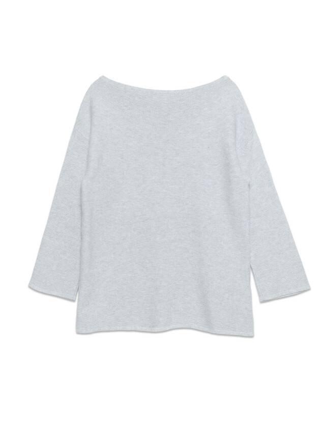 Women's polo neck shirt CONTE ELEGANT LDK103, s.170-84, white smoke - 4