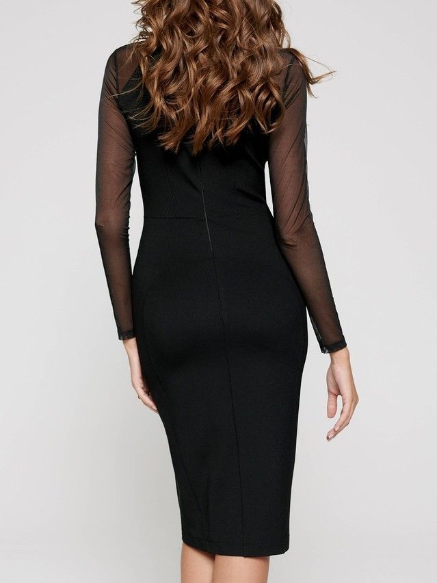 Dress LPL 1062, s.164-84-90, royal black - 3