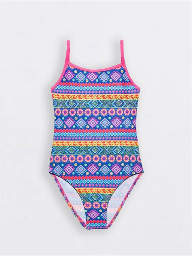 Swimsuit for girls CONTE ELEGANT ETNIC, s.110,116-56, pink - 1