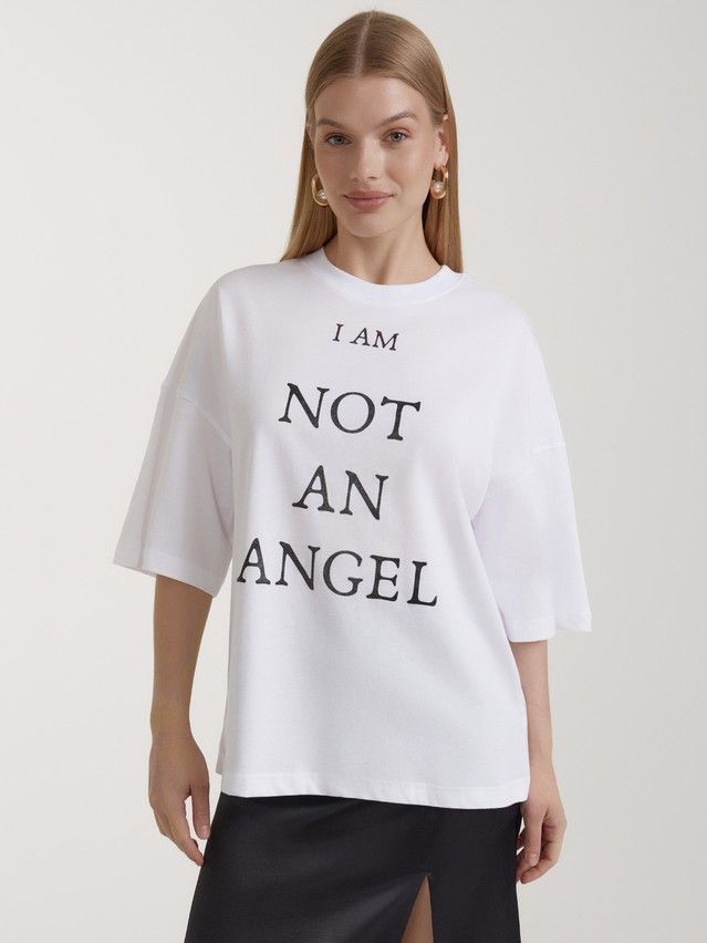 Women's polo neck shirt CONTE ELEGANT LD 3030, s.170-92, white-angel - 2