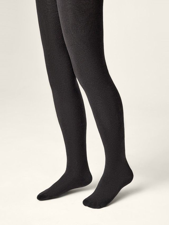 Children's tights CONTE-KIDS SOF-TIKI, s.140-146 (22),700 black - 1