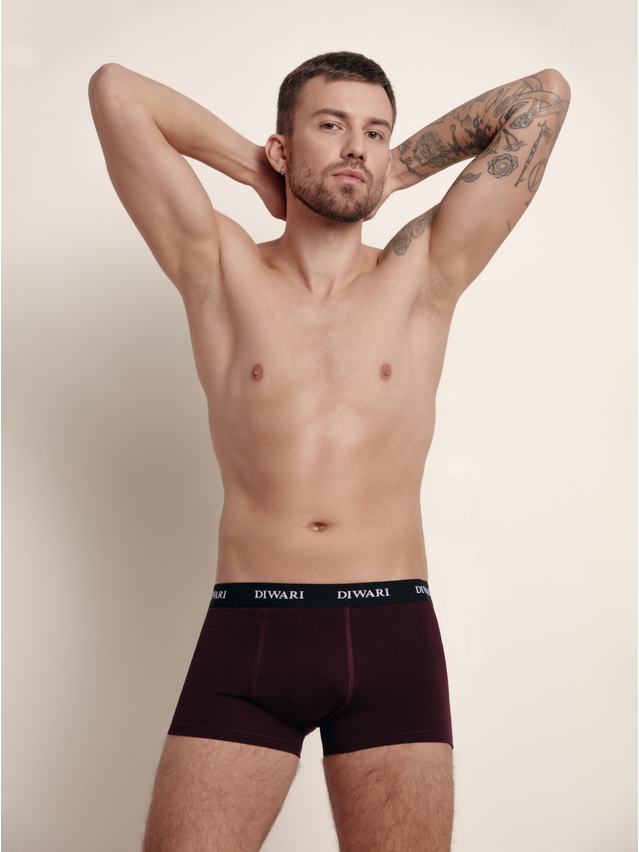 Men's underpants DiWaRi SHORTS MSH 147, s.102,106/XL, bordo - 1