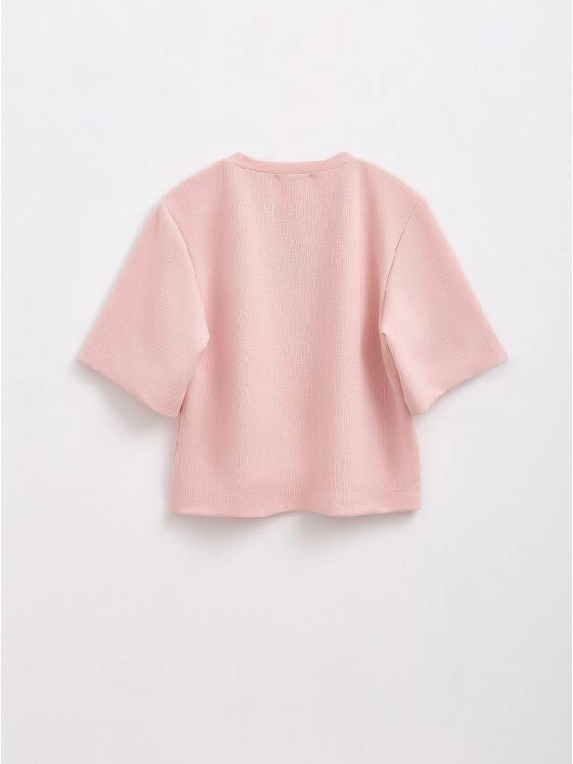 Women's polo neck shirt CONTE ELEGANT LD 1642, s.170-92, romantic pink - 5