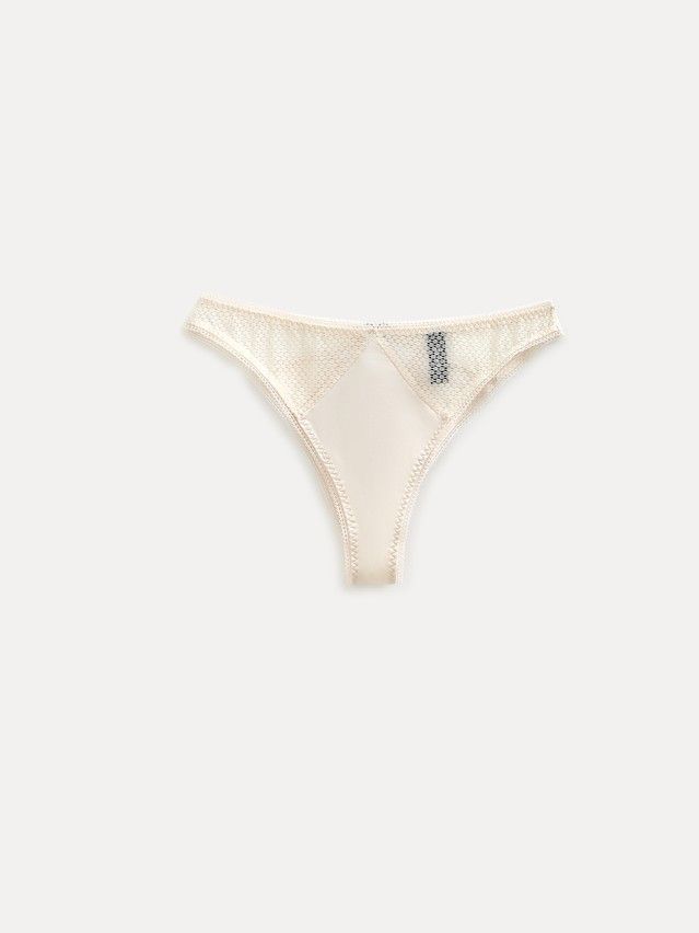 Women's panties CONTE INFINITY LBR 3350, s.90, white sand - 4
