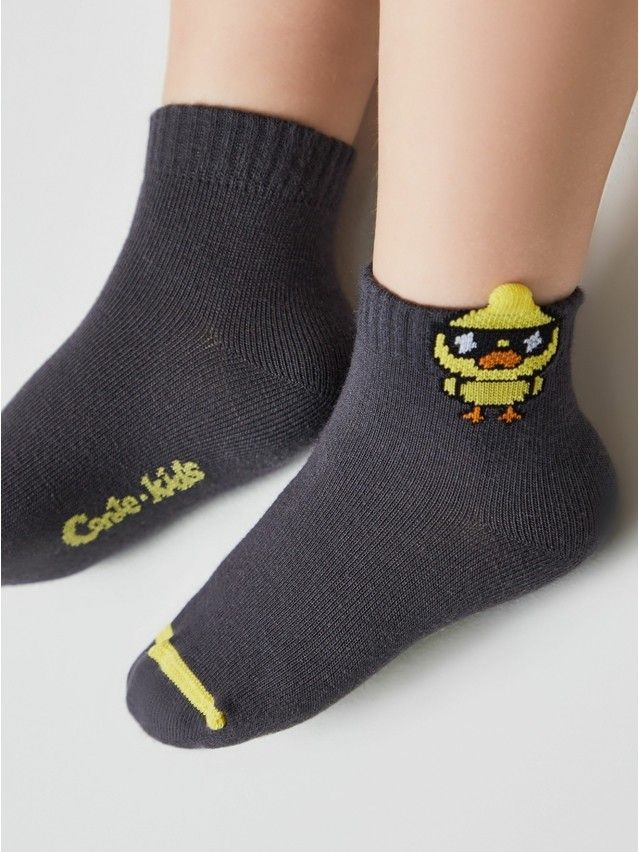 Children's socks CONTE-KIDS TIP-TOP, s.12, 967 dark grey - 2