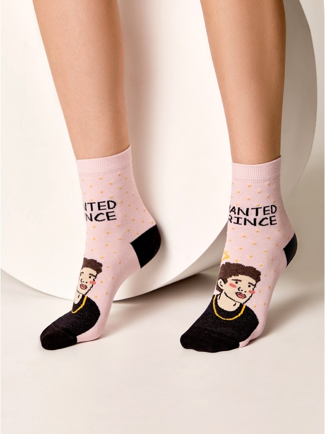 Women's socks CONTE ELEGANT CLASSIC, s.23, 535 light pink - 1