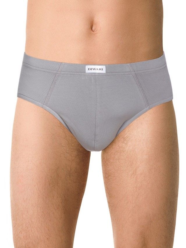 Men's underpants DiWaRi BASIC MEN MSL 2128, s.78,82, light grey - 3