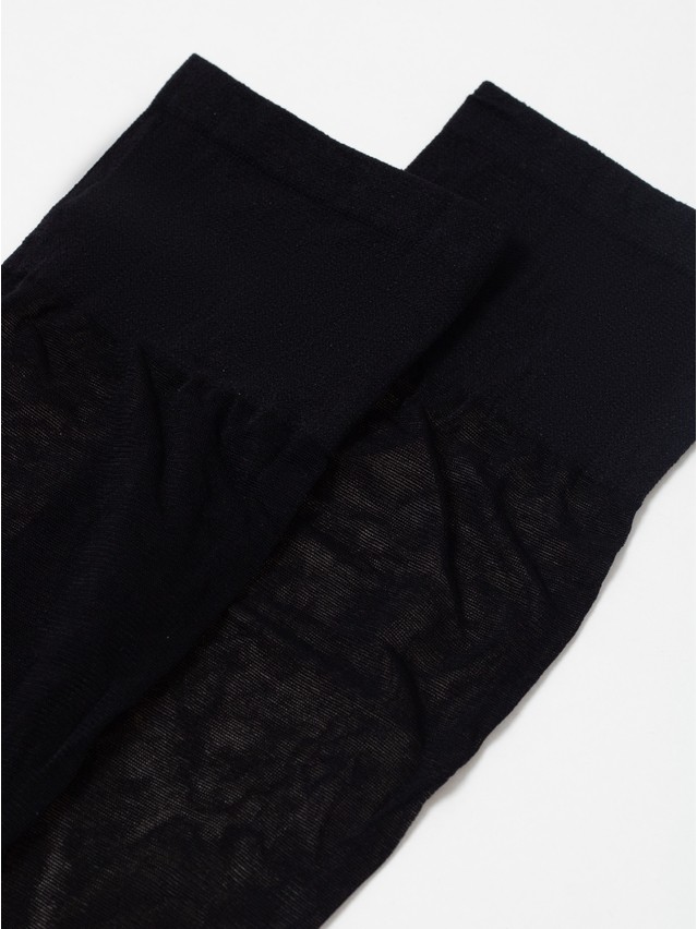 Women's knee high socks CONTE ELEGANT TENSION SOFT 40 (1 pair),s.23-25, nero - 6