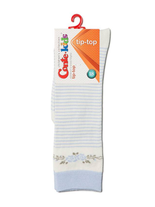 Children's knee high socks CONTE-KIDS TIP-TOP, s.18, 038 milky-pale violet - 2