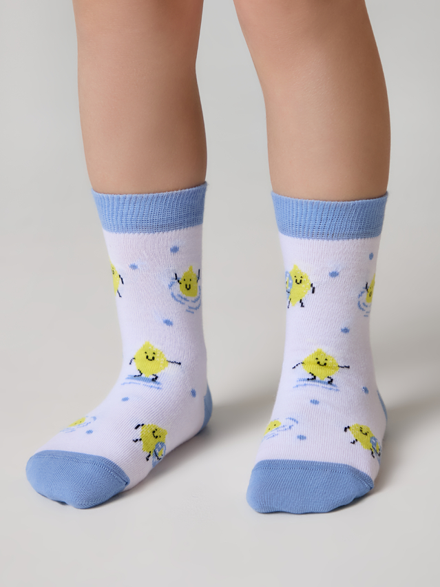 Children's socks CONTE-KIDS TIP-TOP, s.12, 1030 white - 1