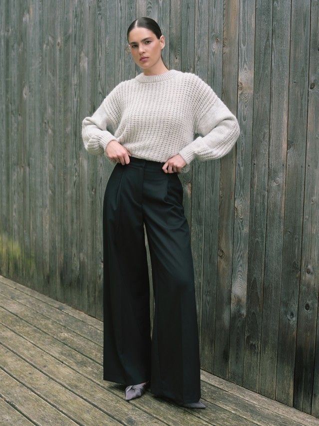 Women's trousers CONTE LBK 3258, s.170-88-94, black - 4