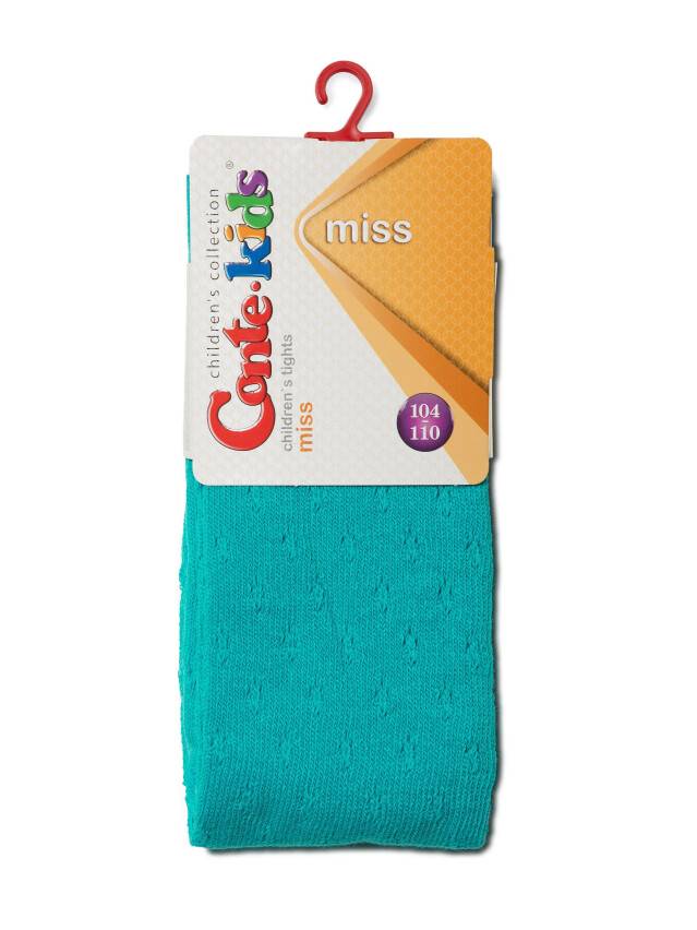 Children's tights CONTE-KIDS MISS, s.104-110 (16),404 turquoise - 2