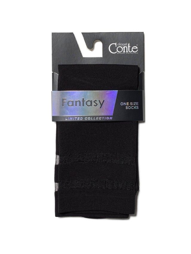 Women's socks FANTASY 19C-78SP, s. 36-39, 160 nero - 3