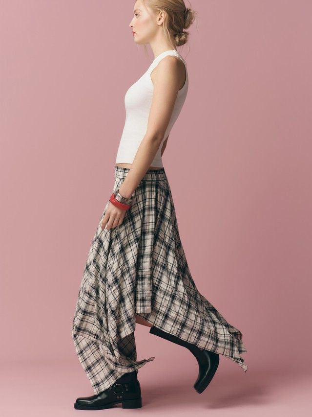 Women's skirt CONTE LU 3517, s.170-90, white-black - 5