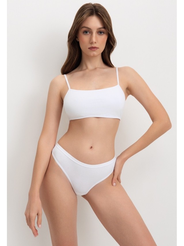 Women's panties CONTE ELEGANT COMFORT COTTON LST 5569, s.90, white - 5