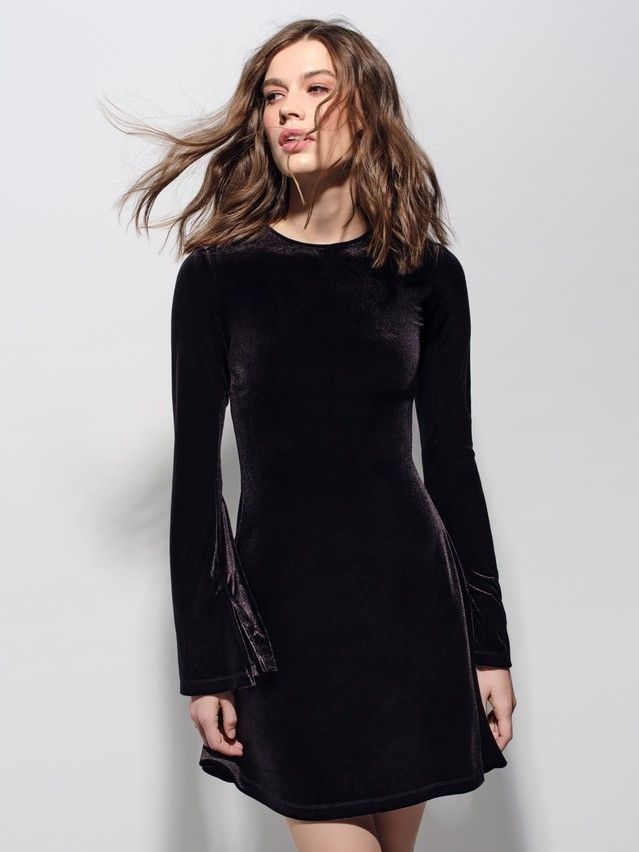 Women's gown CONTE LPL 3329, s.170-88-94, black - 4