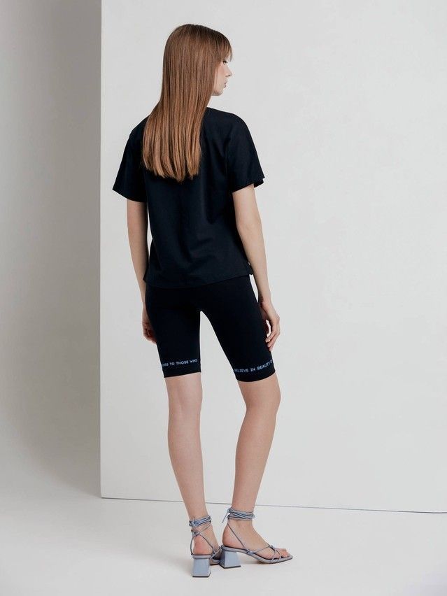 Women's shorts CONTE ELEGANT TRACK STYLE, s.164-90, black future - 2