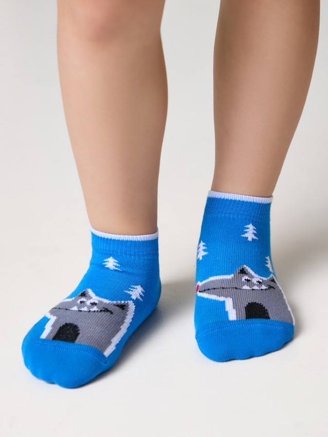 Children's socks CONTE-KIDS TIP-TOP, s.12, 1016 dark blue - 1