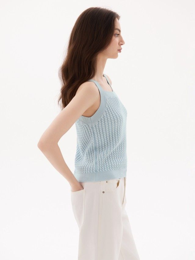 Women's vest CONTE ELEGANT LDK2568, s.170-84, blue - 3