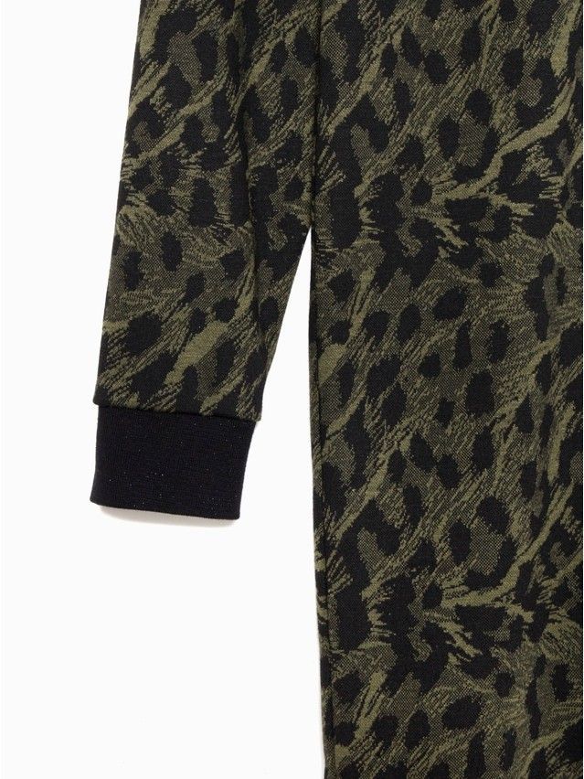 Dress LPL 1045, s.170-84-90, khaki leo - 5