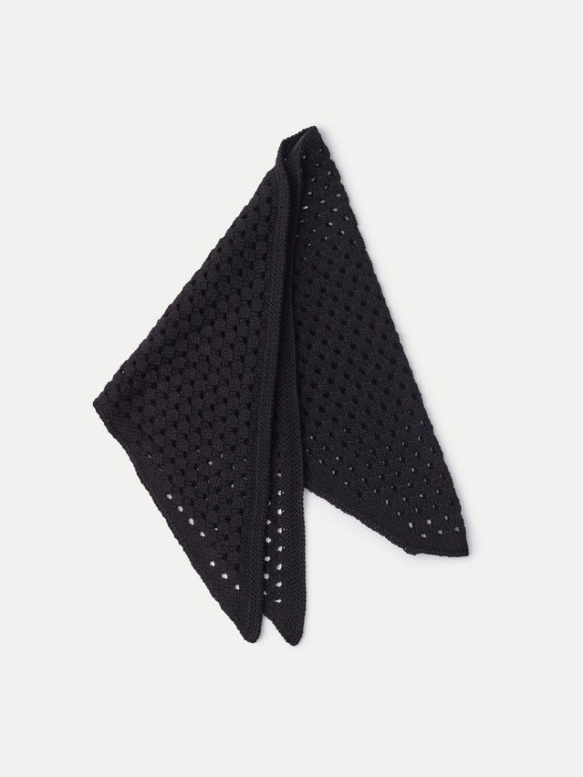 Women's headscarf CONTE LDK25194, s.42*108, black - 5